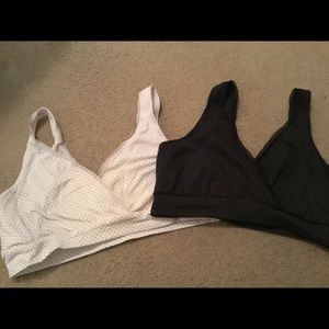 Playtex size large nursing bras